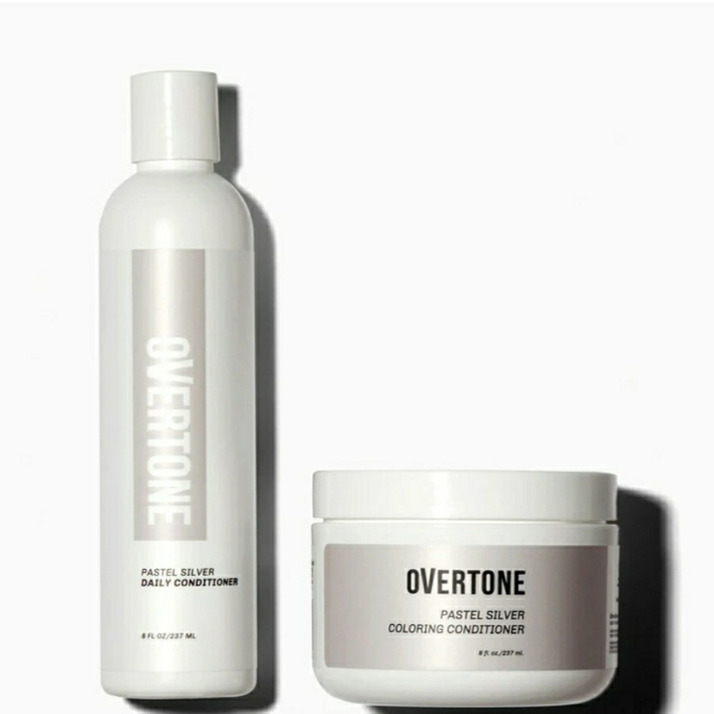 Overtone Pastel Silver Healthy Color Duo